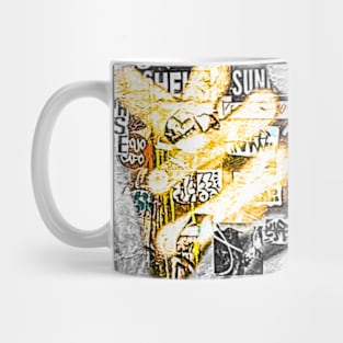 Street Graffiti Colors NYC Pop Art Mug